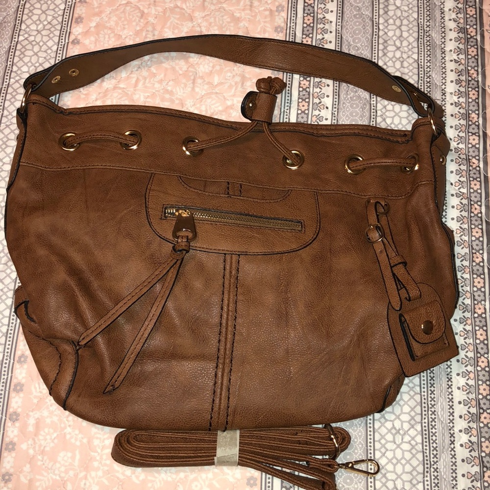 Scarleton Drawstring Satchel Bag NWOT
